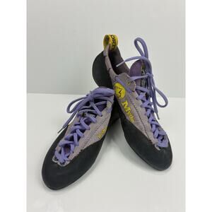 La Sportiva Purple Mythos Eco Rock Climbing Shoe Made in Italy Womens 9 / 40.5